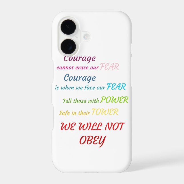 Seize the Day Phone Case (Back)