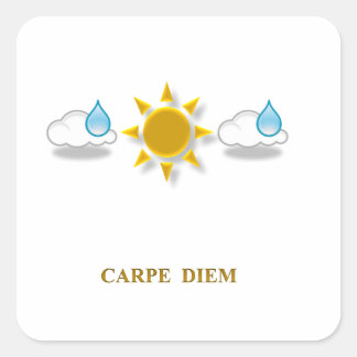 "Seize The Day" Sticker