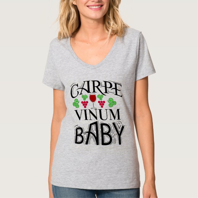 Seize the Wine T-Shirt (Front)