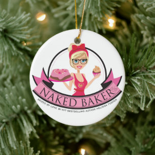 Seized by Love Baker ceramic ornament