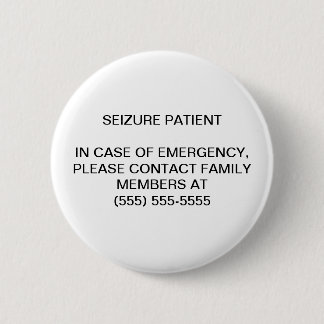 SEIZURE PATIENT - EMERGENCY NOTIFICATION BUTTONS