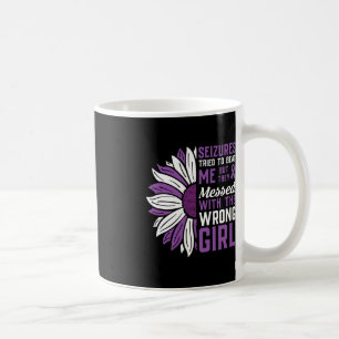 Seizures Purple Ribbon Epilepsy Awareness Epilepti Coffee Mug
