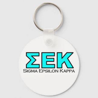 SEK Button Key Chain