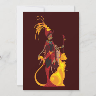Sekhmet Invitations