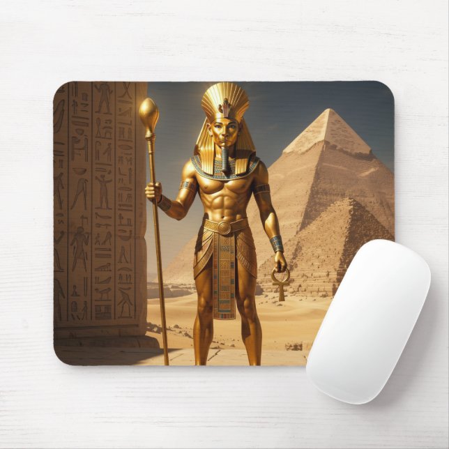 Sekhmet – Lion-Headed War Goddess´1 Mouse Mat (With Mouse)