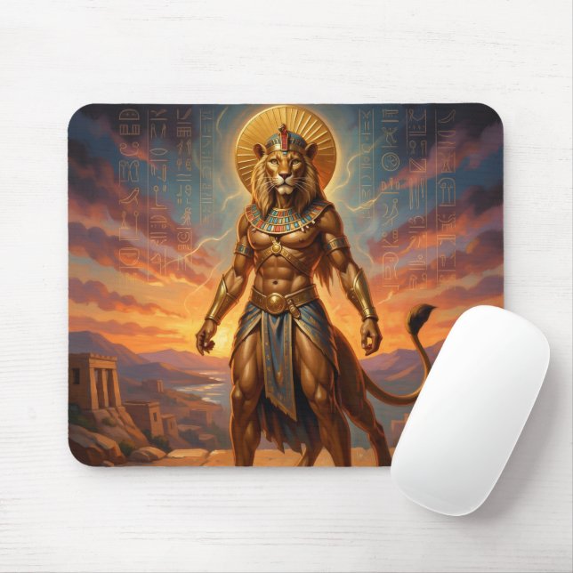 Sekhmet – Lion-Headed War Goddess´2 Mouse Mat (With Mouse)