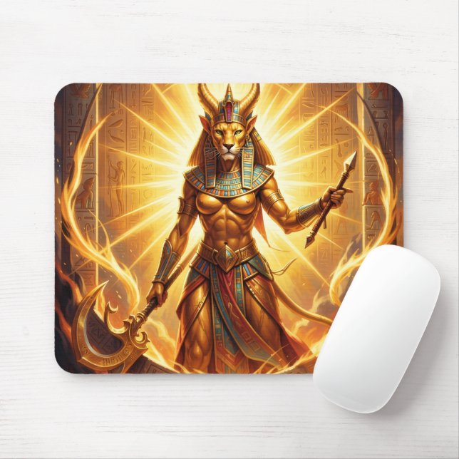 Sekhmet – Lion-Headed War Goddess´4 Mouse Mat (With Mouse)