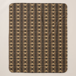 Sekhmet – Lion-Headed War Goddess Sherpa Blanket