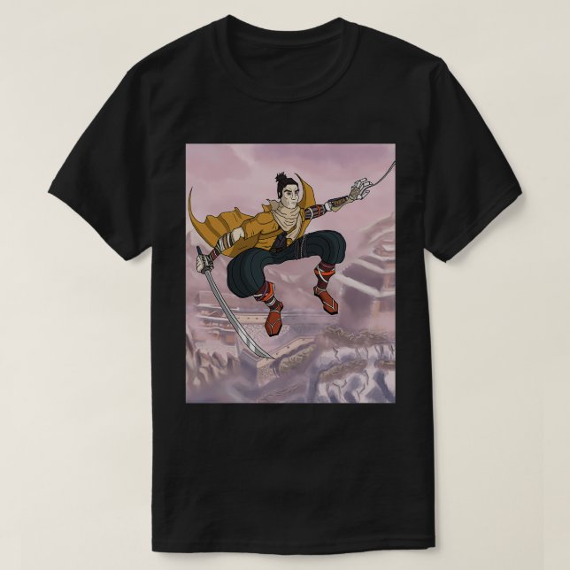 Sekiro Cartoon T-Shirt (Design Front)