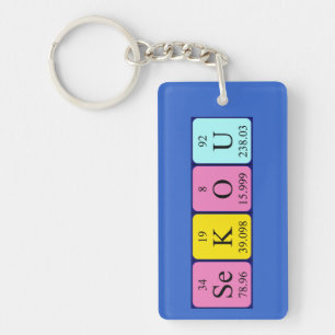 Sekou periodic table name keyring