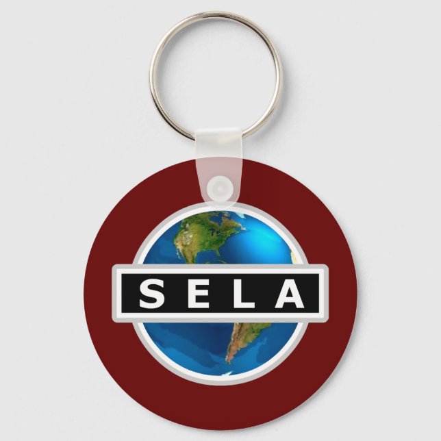 SELA logo keychain (Front)