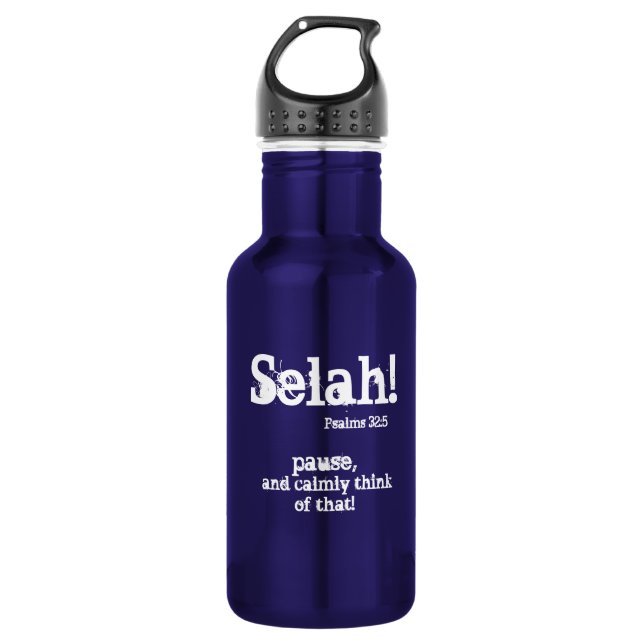 Selah! 532 Ml Water Bottle (Front)