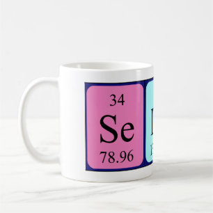 Selah periodic table name mug