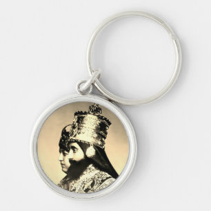 Selassie I Jah Rastafari Rasta Reggae Livity Roots Key Ring