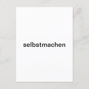 selber gestalten postcard
