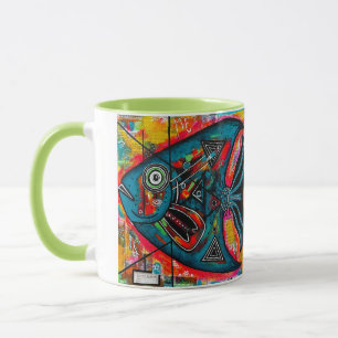 'Seldom Seen Triangle Fish' Beverage Mug