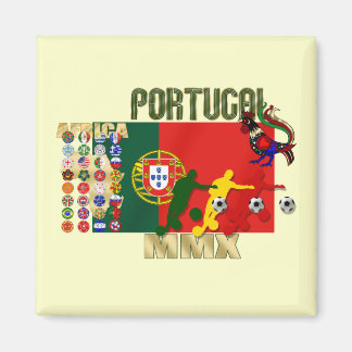 Selecção Portuguesa - 32 Paises Futebol Arte Magnet
