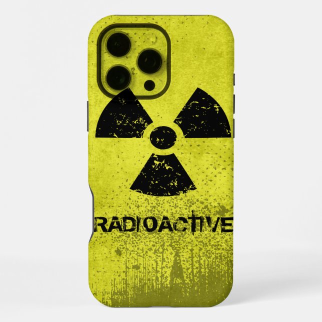 Select-A-Colour Radioactive Grunge iPhone Case (Back)
