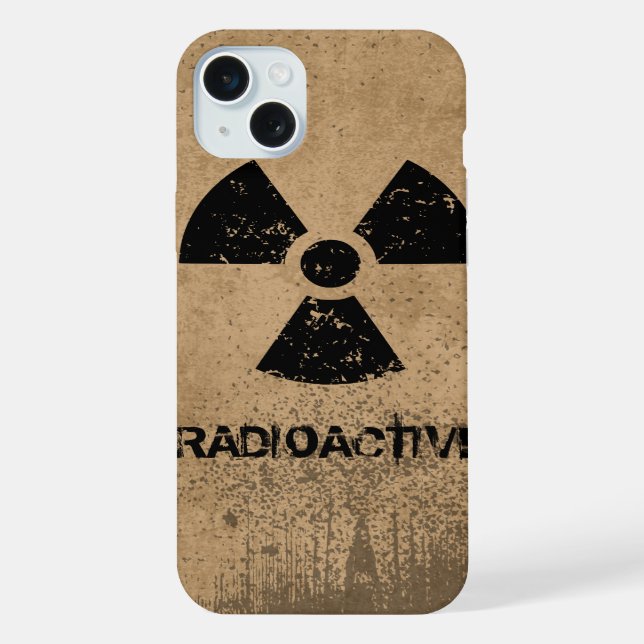 Select-A-Colour Radioactive Grunge iPhone Case (Back)