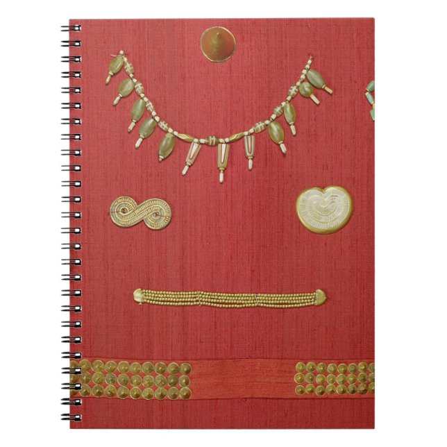 Selection of jewellery, Harappa, 2300-1750 BC Notebook (Front)