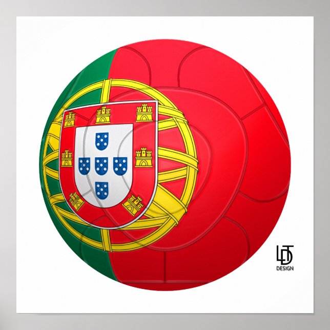 Selection of Quinas - Portugal Football Poster (Front)