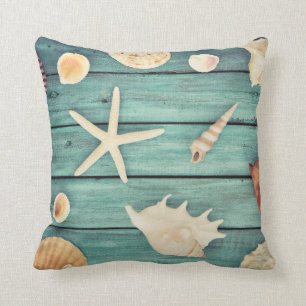Selection Of Seashells Cushion