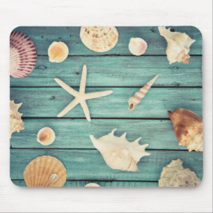 Selection Of Seashells Mouse Mat