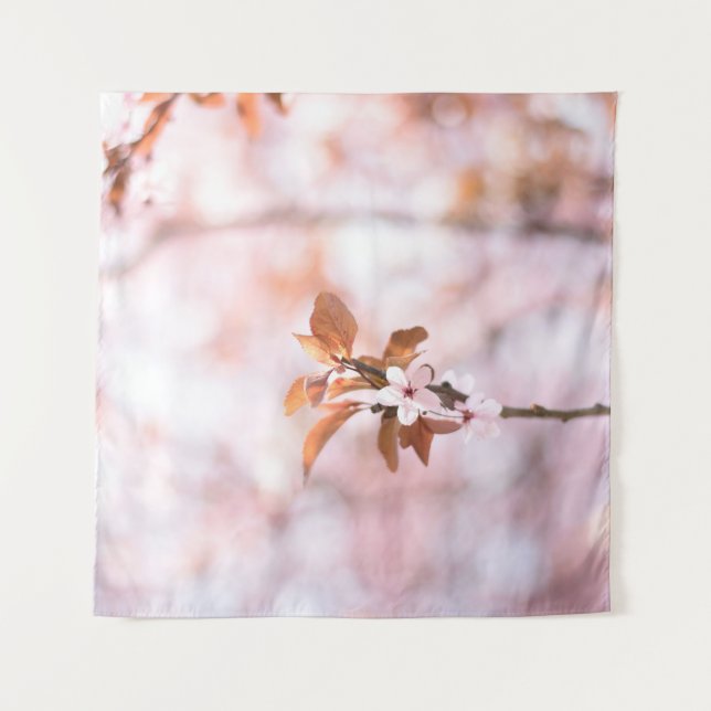 SELECTIVE FOCUS PHOTO OF BROWN LEAFED TREE TAPESTRY (Front)