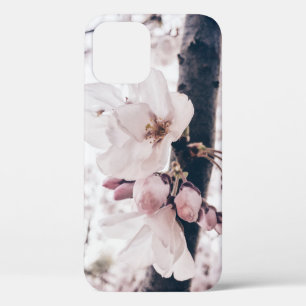 SELECTIVE FOCUS PHOTOGRAPHY OF WHITE AND PINK PETA iPhone 12 CASE