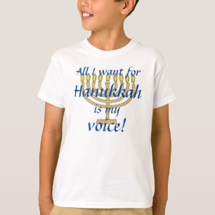 Selective Mutism Hanukkah T-Shirt