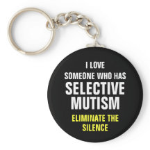 Selective Mutism Keychain