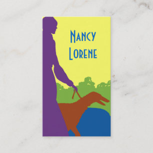 Selena in Bright Colours - Business Cards