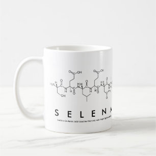 Selena peptide name mug