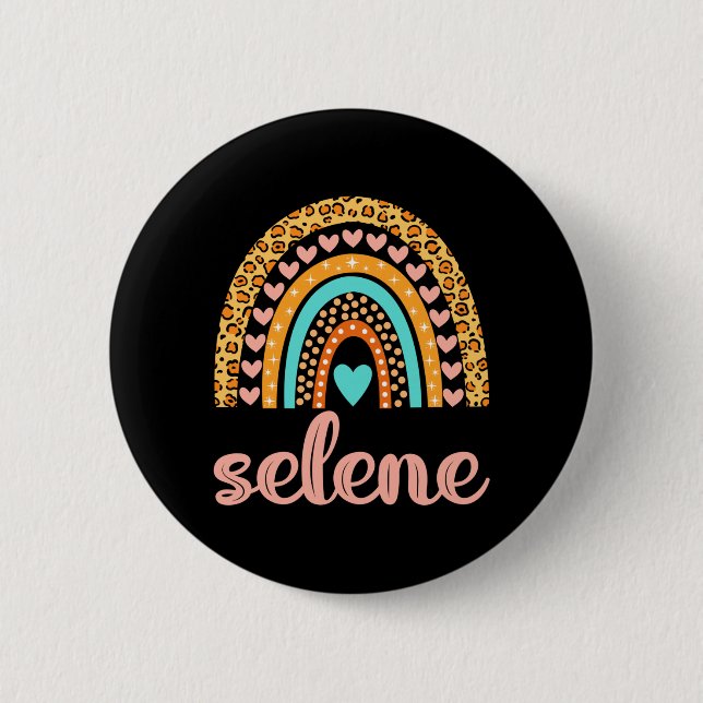 Selene 6 Cm Round Badge (Front)