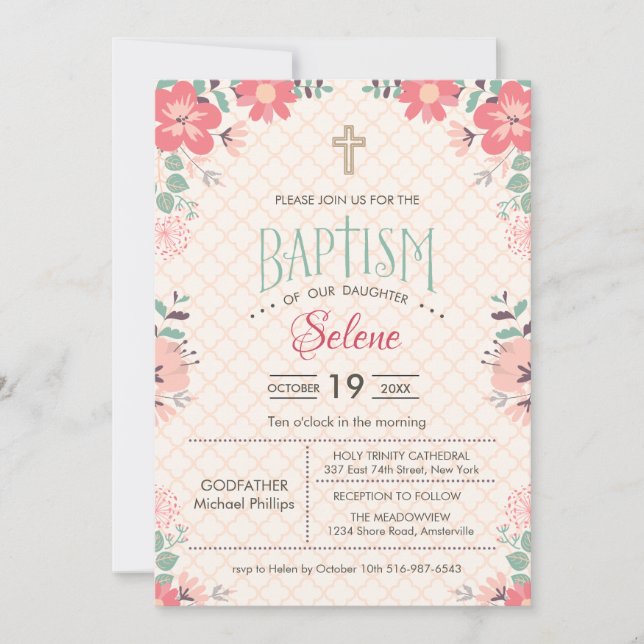 Selene Invitation two (Front)