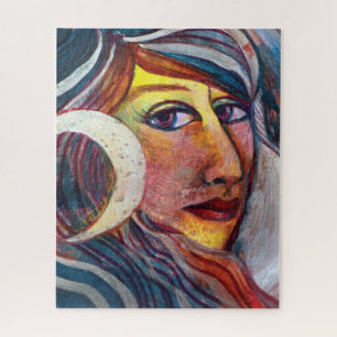 Selene Moon Goddess MoonChild                      Jigsaw Puzzle