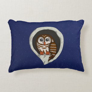Selene the Owl Accent Pillow