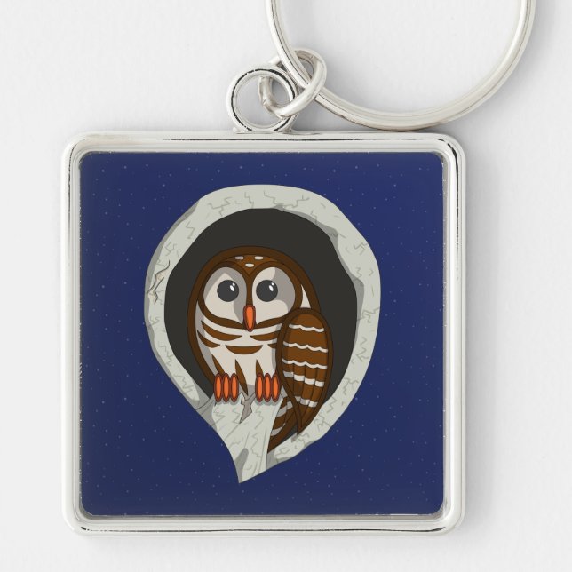 Selene the Owl Keychain (Front)