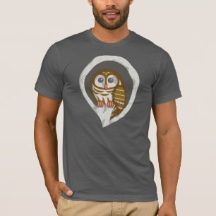 Selene the Owl Men's Dark Shirt
