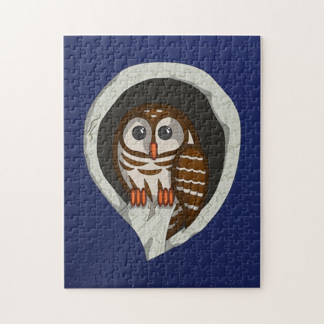 Selene the Owl Puzzle (Vertical)