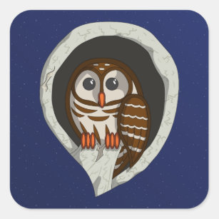 Selene the Owl Sticker