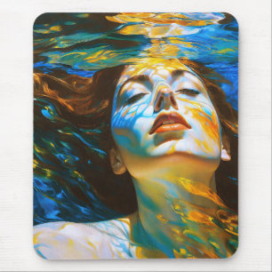 “Selene” - Women In Water Mouse Mat