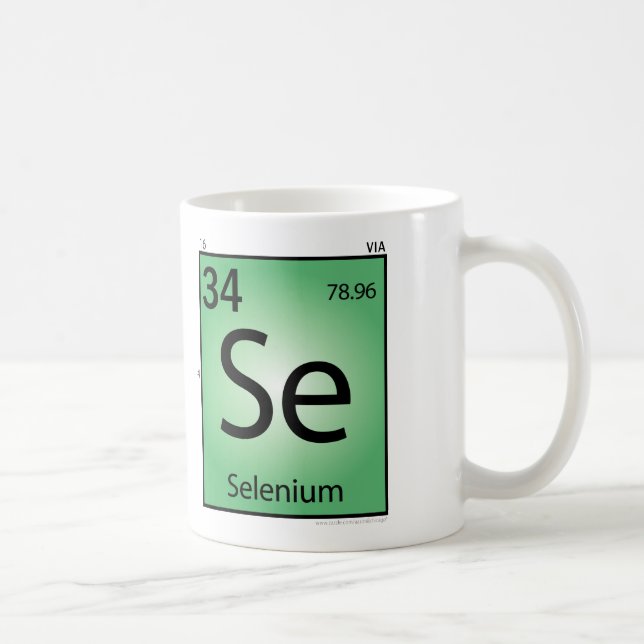 Selenium (Se) Element Mug (Right)