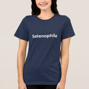 Selenophile Moon Lover Tri-Blend Shirt