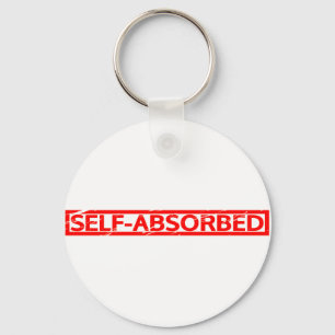 Self-absorbed Stamp Key Ring