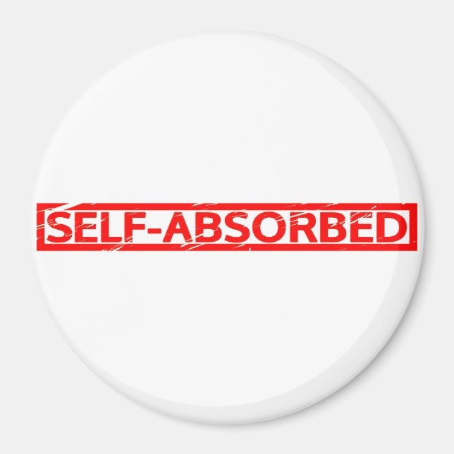 Self-absorbed Stamp Magnet (Front)