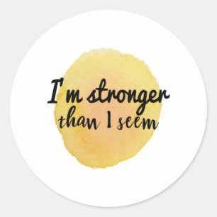 self acceptance inspirational quotes classic round sticker