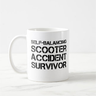 Self-Balancing Scooter Accident Coffee Mug