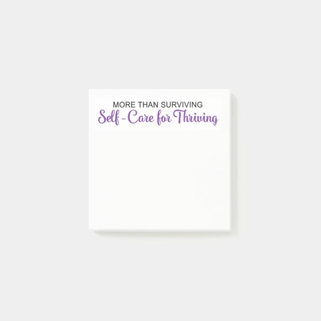 Self-Care Affirmation Post-it Notes (Front)