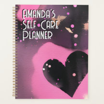 Self Care Affirmations Name Planner